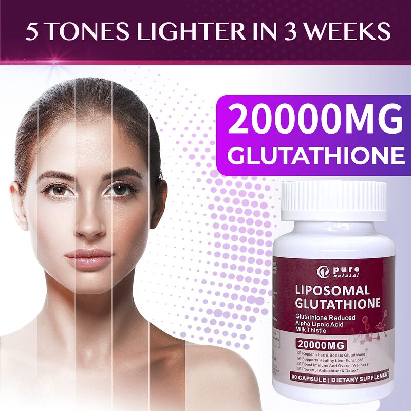 Glutathione Capsules - Manufacturer - OEM In Stock High-Dose Collagen Vitamin C Whitening