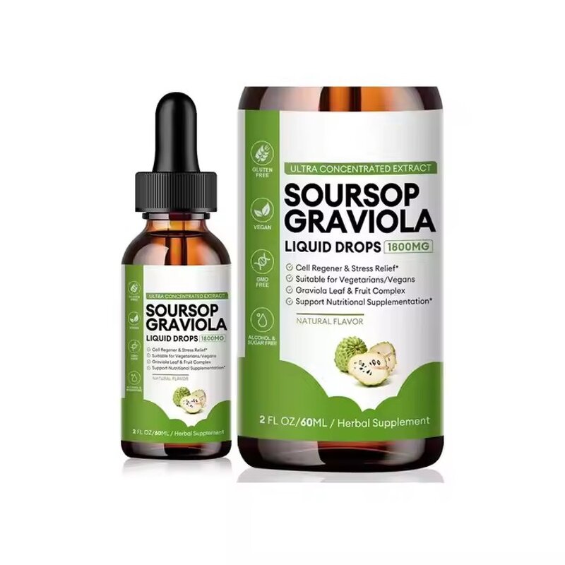 Soursop Graviola Drops - Manufacturer - TK Hot Selling Factory Direct Vitamin C Supplement