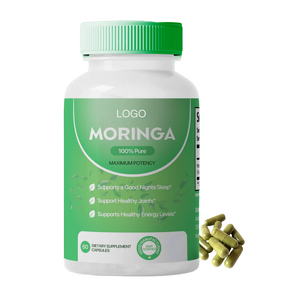 Moringa Capsules - Manufacturer - OEM Natural Plant Protein Immunity Antioxidant Vegan