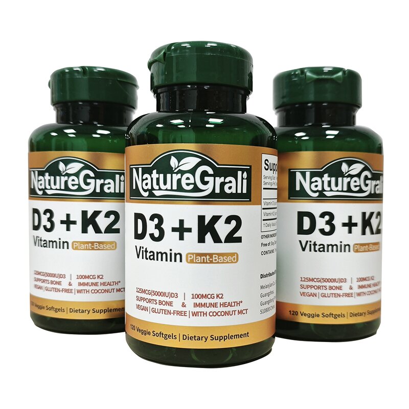 Multivitamin Softgels - Manufacturer - GMP Customized D3 K2 Fish Oil Vitamin E Healthcare