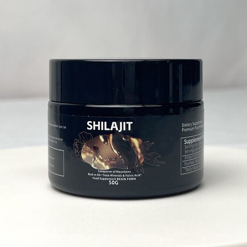 Shilajit Resin - Manufacturer - OEM/ODM 50g Trace Minerals Immunity Himalayan Organic