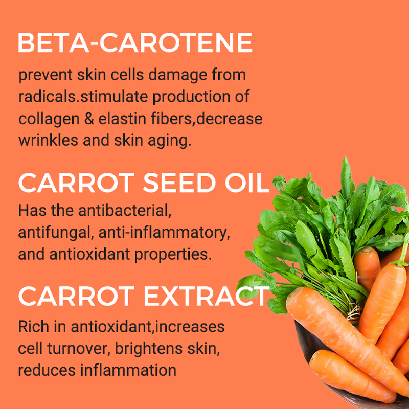 Skincare Set Manufacturer - Best Selling Carrot Private Label Organic Vegan