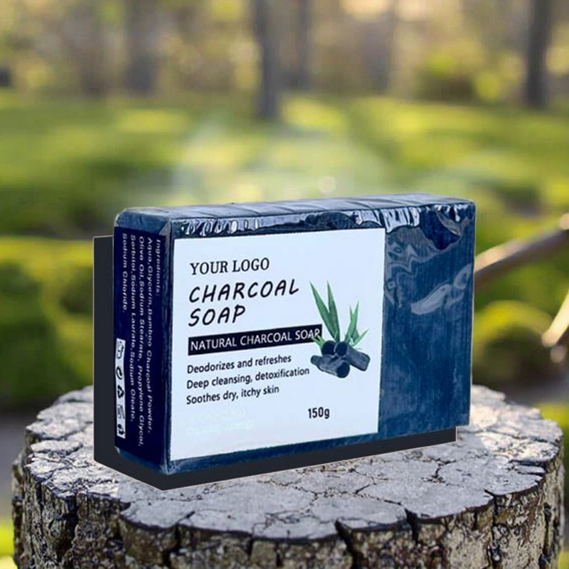 Soap Manufacturer - Private Label Handmade Beauty Bar with Kojic Acid & Charcoal