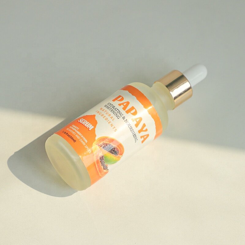 Skincare Set Manufacturer - 2023 Hot Selling Papaya Brightening Serum & Cream