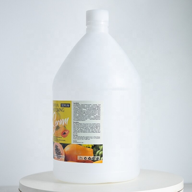 Facial Serum Manufacturer - Private Label Brightening Papaya Anti-Aging 3.8L Gallon