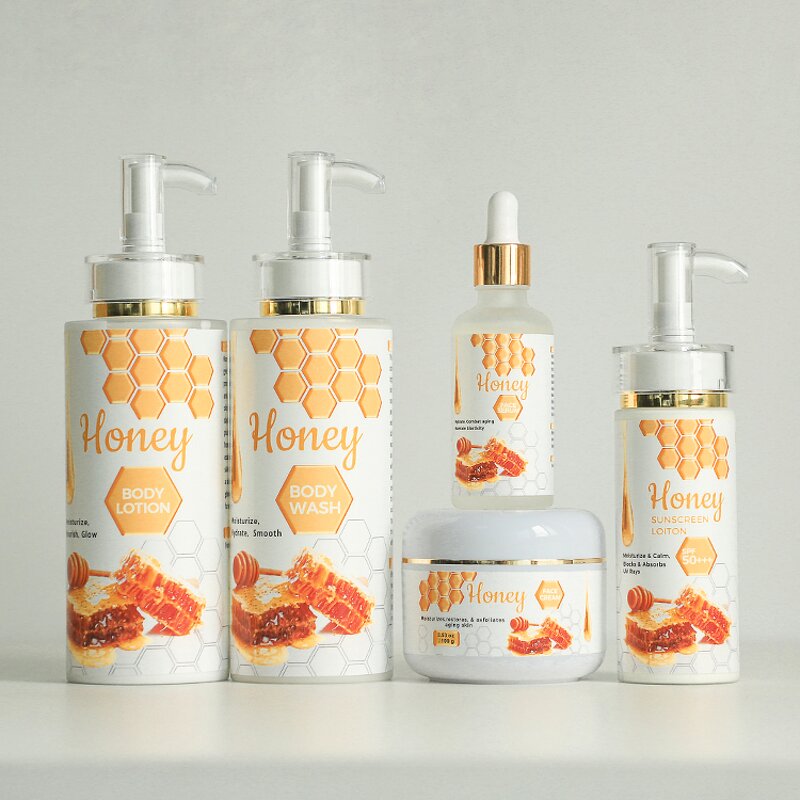 Body Wash Manufacturer - Private Label with Honey Extract Moisturizing