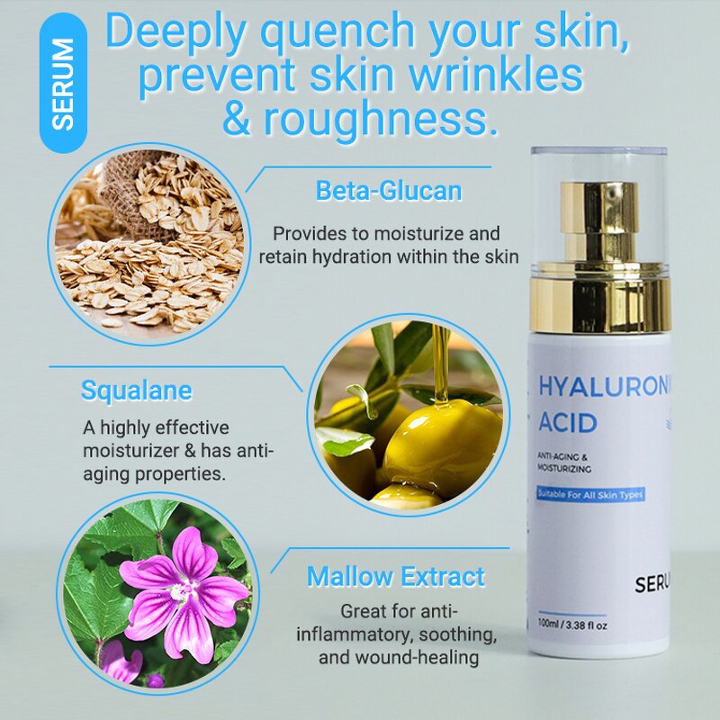 Skin Care Set Manufacturer - Private Label Anti-Aging with Hyaluronic Acid & Collagen