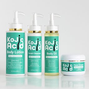 Skin Care Set Manufacturer - Unisex Kojic Acid with Hyaluronic Acid & Shea Butter