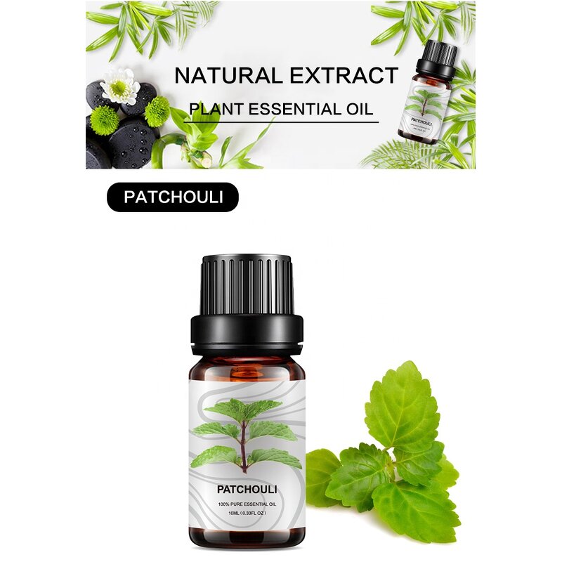 Essential Oil Manufacturer - Natural Organic Patchouli for Mood Relaxation