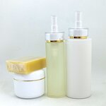 Acne Skincare Set Manufacturer - in Bottle with Cream, Oil & Turmeric Soap