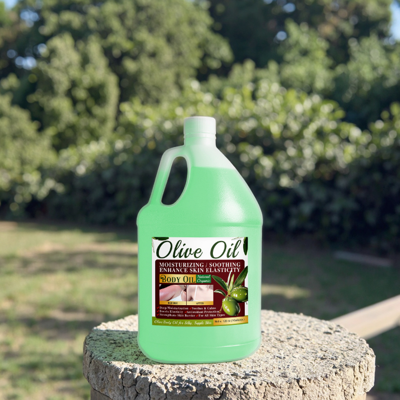 Spa Oil Manufacturer - Private Label Natural Organic Olive Oil Gallon Size