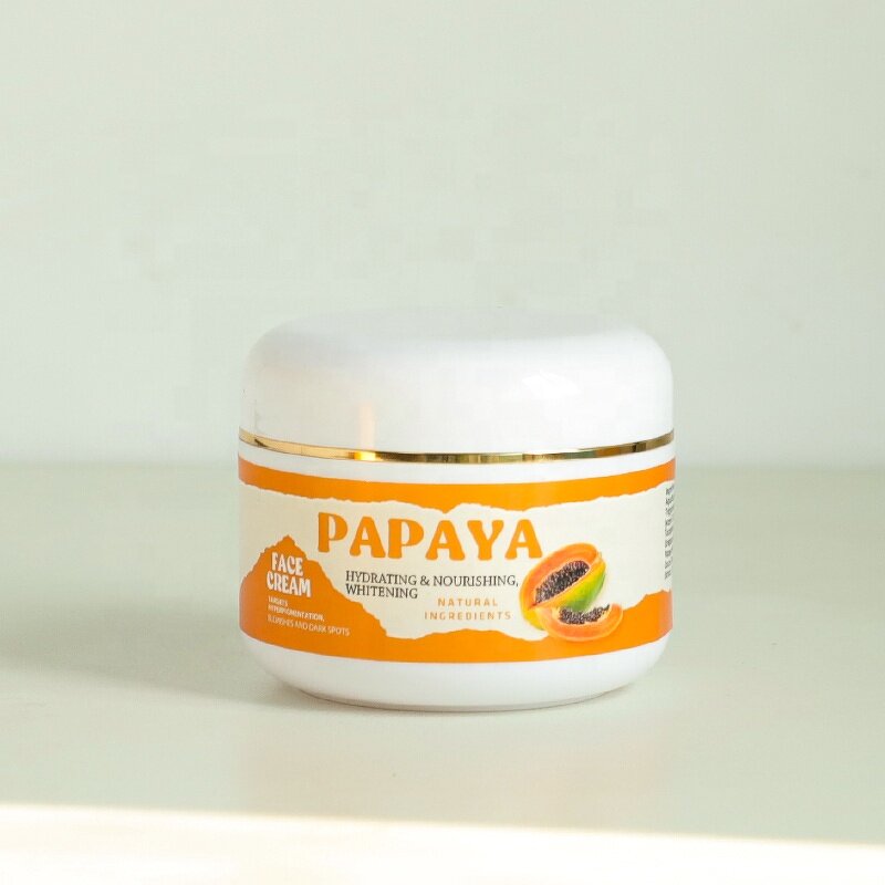 Skincare Set Manufacturer - 2023 Hot Selling Papaya Brightening Serum & Cream