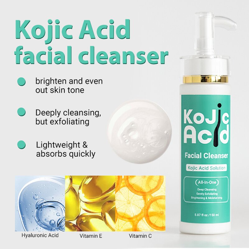 Skin Care Set Manufacturer - Unisex Kojic Acid with Hyaluronic Acid & Shea Butter