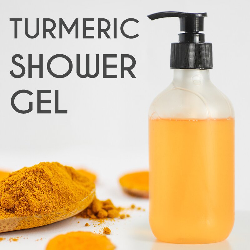 Body Wash Manufacturer - Organic Herbal with Turmeric Private Label Whitening