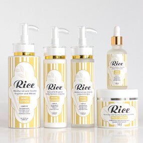 Skin Care Set Manufacturer - Natural Anti-Wrinkle Rice Private Label Vegan OEM/ODM