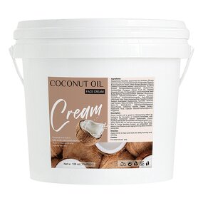 Face Cream Manufacturer - Organic Gallon in Big Bucket Coconut Moisturizing