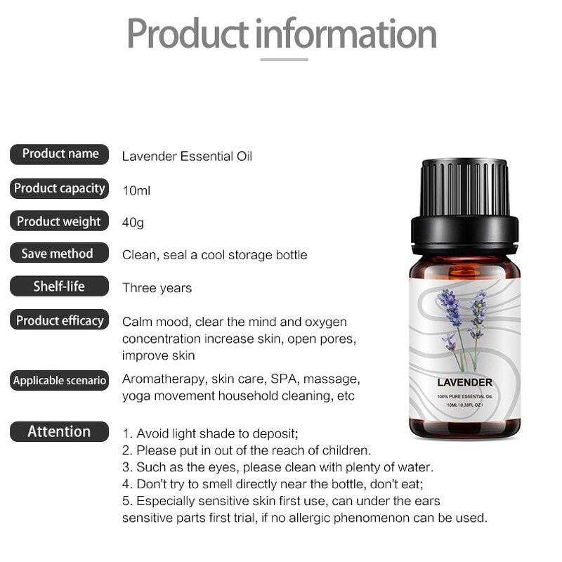 Essential Oil Manufacturer - Lavender Pure Floral Fragrance Water Soluble