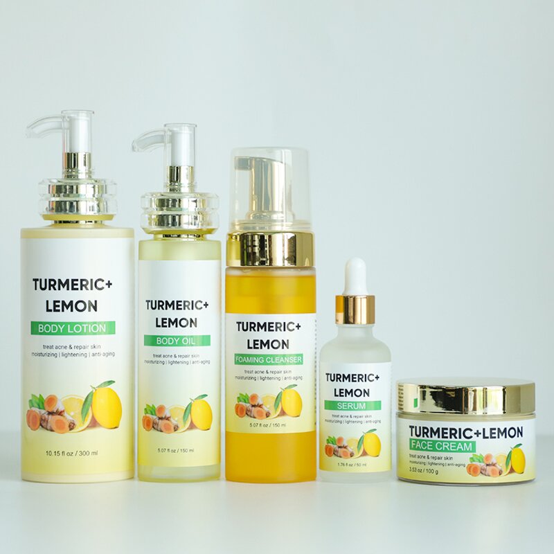 Skin Care Set Manufacturer - High Quality Natural Organic Anti-acne with Turmeric