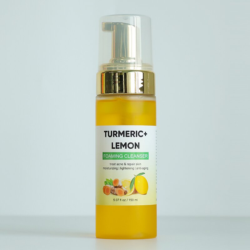 Facial Foam Manufacturer - Private Label OEM Dark Spots Removal Turmeric Lemon