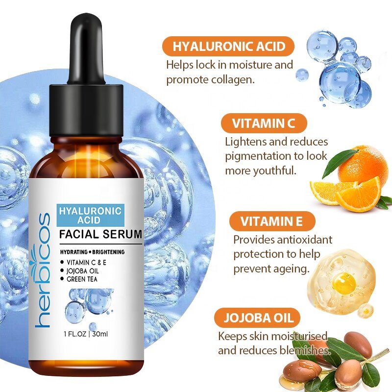 Whitening Face Serum - Manufacturer - Private Label Wholesale Vitamin B5 Hyaluronic Acid Liquid