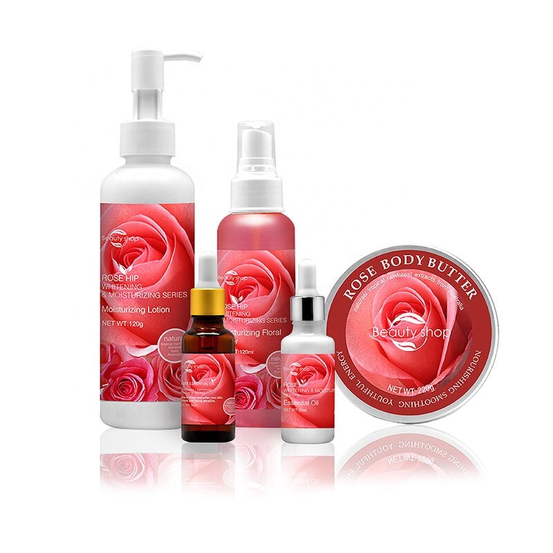 Hyaluronic Acid Set - Manufacturer - OEM Collagen Rose Water Whitening Skincare Collection