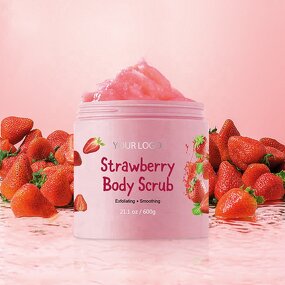 Watermelon Body Scrub - Manufacturer - Women's Pink Vitamin C Exfoliating Nourishing Skincare