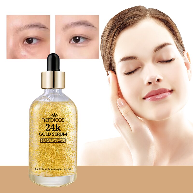 24k Gold Face Serum - Manufacturer - Korean Wholesale Nicotinamide Essence Skin Care