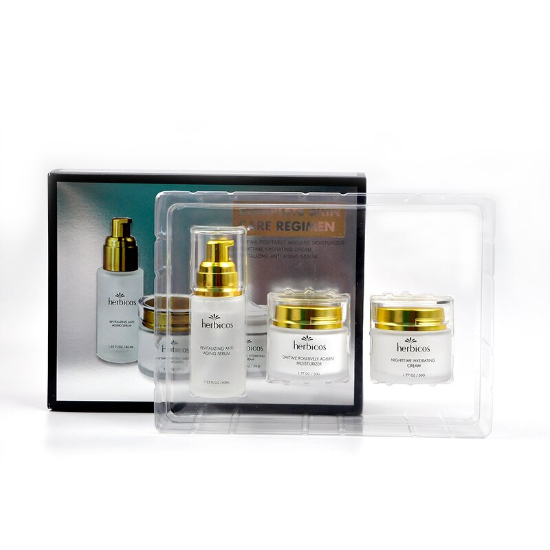 Anti Aging Skin Care Set - Manufacturer - Private Label Facial Wrinkles Care for Combination Skin