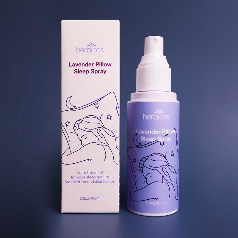 Herbal Sleep Spray - Manufacturer - Hot Sales Rapid Relaxing Pillow Aid Aromatherapy Mist