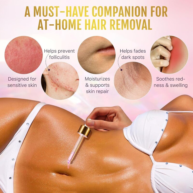 Shaving Oil - Manufacturer - Private Label Strawberry Smell Vegan Women Sensitive Bikini Area