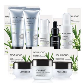 Anti Acne Skin Care Set - Manufacturer - Private Label Lemon Tea Tree Oil Pimple Balancing