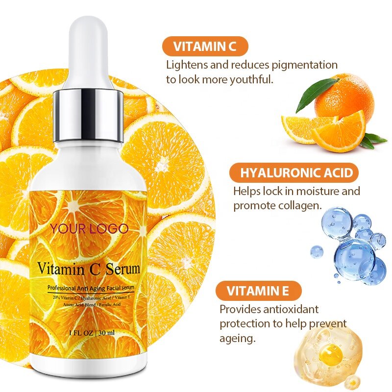 Vitamin C Serum - Manufacturer - OEM Private Label Vegan Whitening Brightening Anti Wrinkle