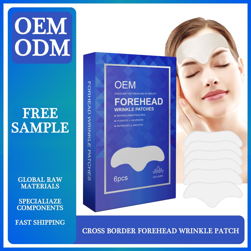 Wrinkle Remover Patches - Manufacturer - OEM Custom Logo Collagen Forehead Instant Strips