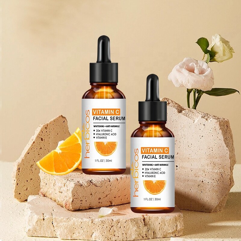 Vitamin C Serum Kit - Manufacturer - Wholesale Niacinamide Hyaluronic Acid Whitening Anti-Aging