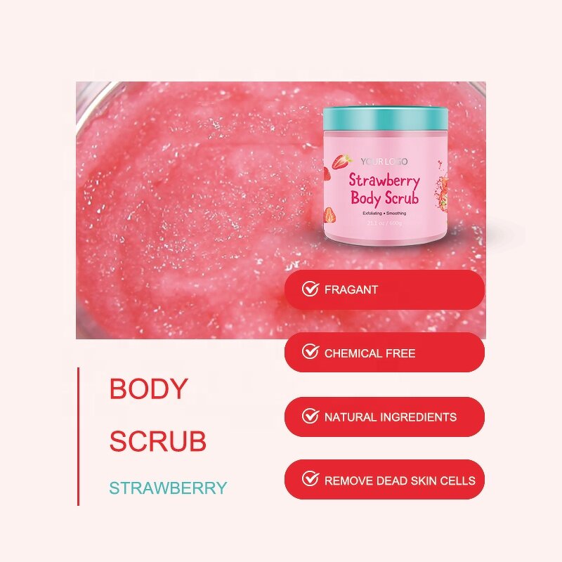 Body Scrub Set - Manufacturer - Vegan Lightening Watermelon Sugar Salt for All Skin Type