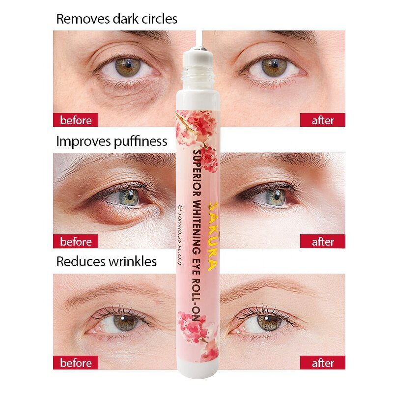 Eye Serum Roller - Manufacturer - Private Label Anti Dark Circles Hyaluronic Acid Eye Care