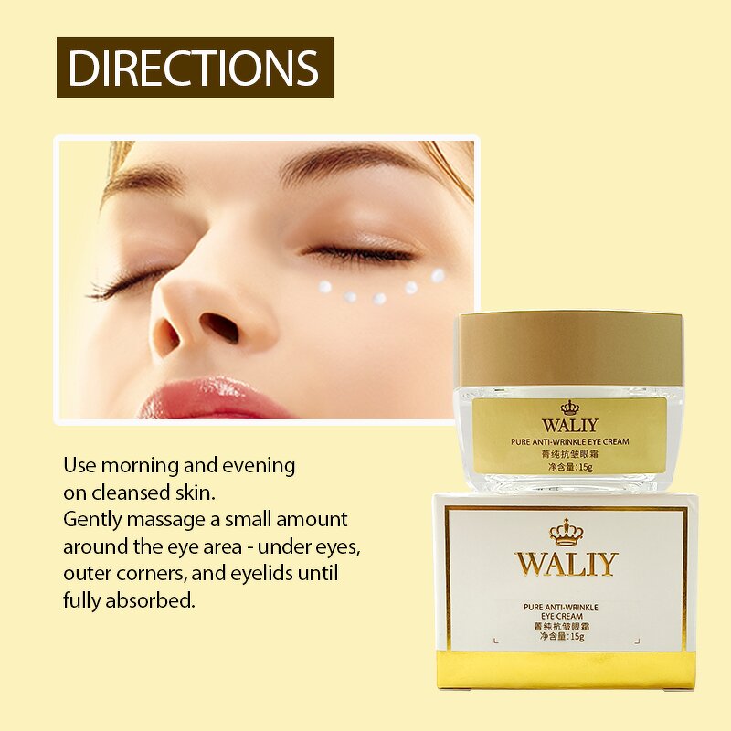 Collagen Eye Cream - Manufacturer - Private Label Instant Wrinkle Remover Anti Aging Whiten