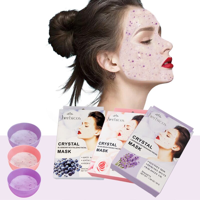 Blueberry Mask Powder - Manufacturer - Private Label Anti-aging Crystal Revitalizing Facial Mask