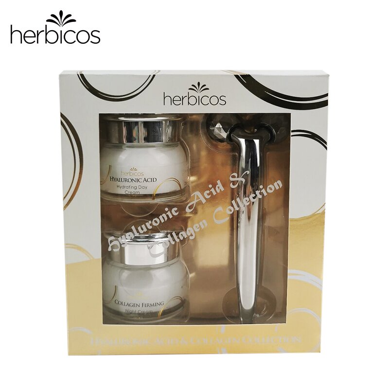 Collagen Skin Care Set - Manufacturer - Private Label Anti-aging Firming with Facial Massager