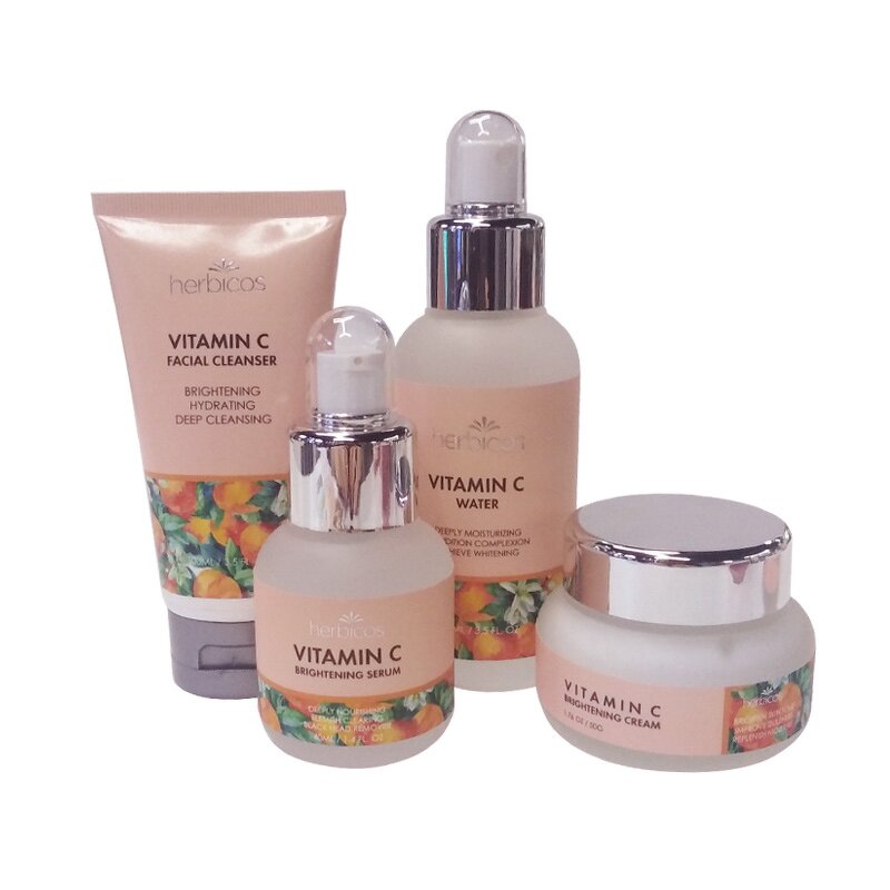 Vitamin C Set - Manufacturer - Whole Day Skin Care Brightening Face Beauty Skincare Kit