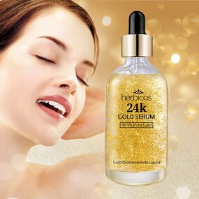 24k Gold Serum - Manufacturer - OEM ODM Korean Vitamin C Anti Aging Cosmetic Skin Care