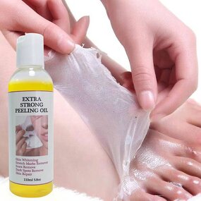 Yellow Peeling Oil - Manufacturer - Private Label Extra Strength Body Exfoliating Dark Skin