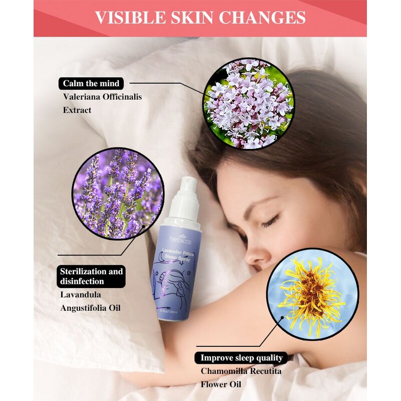 Sandalwood Sleep Mist - Manufacturer - Private Label Natural Refresh Antistatic Calm Pillow Spray