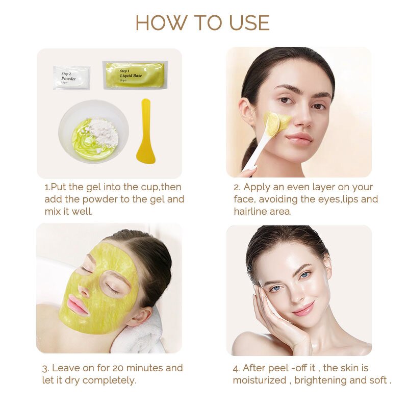 Jelly Mask Powder - Manufacturer - Private Label Moisturizing Salon Spa Soft Jelly Mask