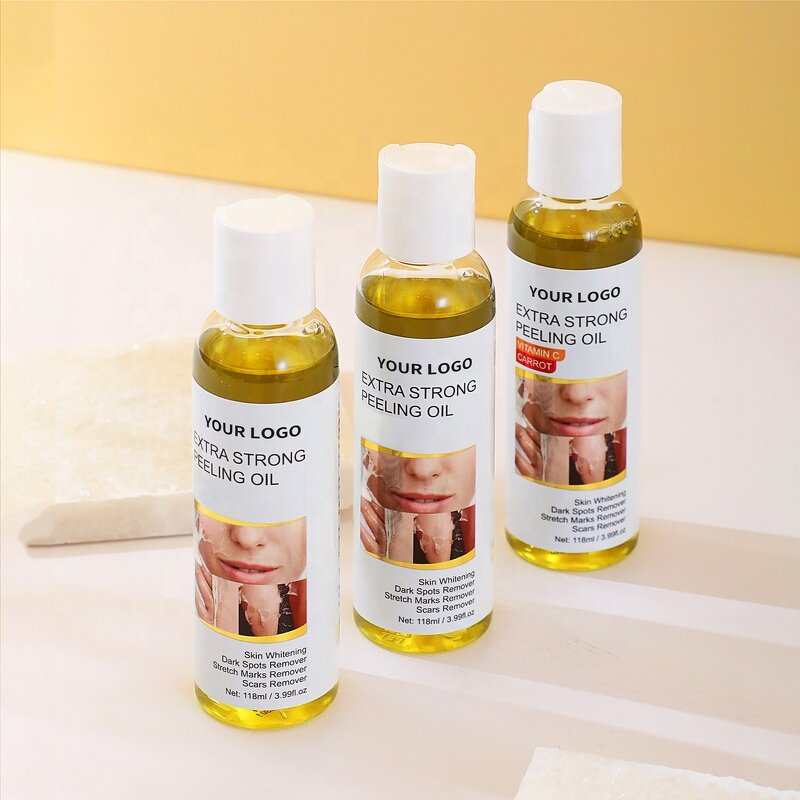 Yellow Peeling Oil - Manufacturer - OEM Extra Strong Vitamin C Aloe Vera Dark Skin Whitening