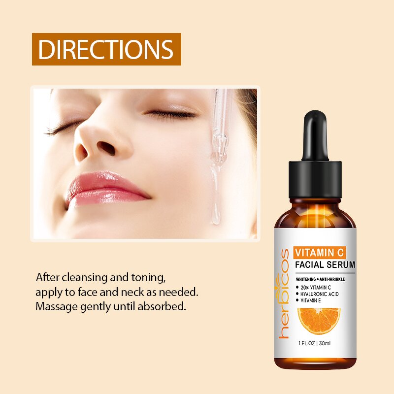 Vitamin C Serum Kit - Manufacturer - Wholesale Niacinamide Hyaluronic Acid Whitening Anti-Aging