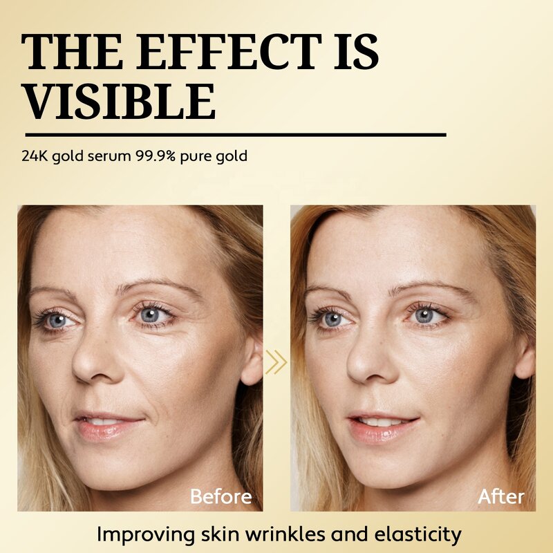 24k Gold Serum - Manufacturer - OEM ODM Korean Vitamin C Anti Aging Cosmetic Skin Care