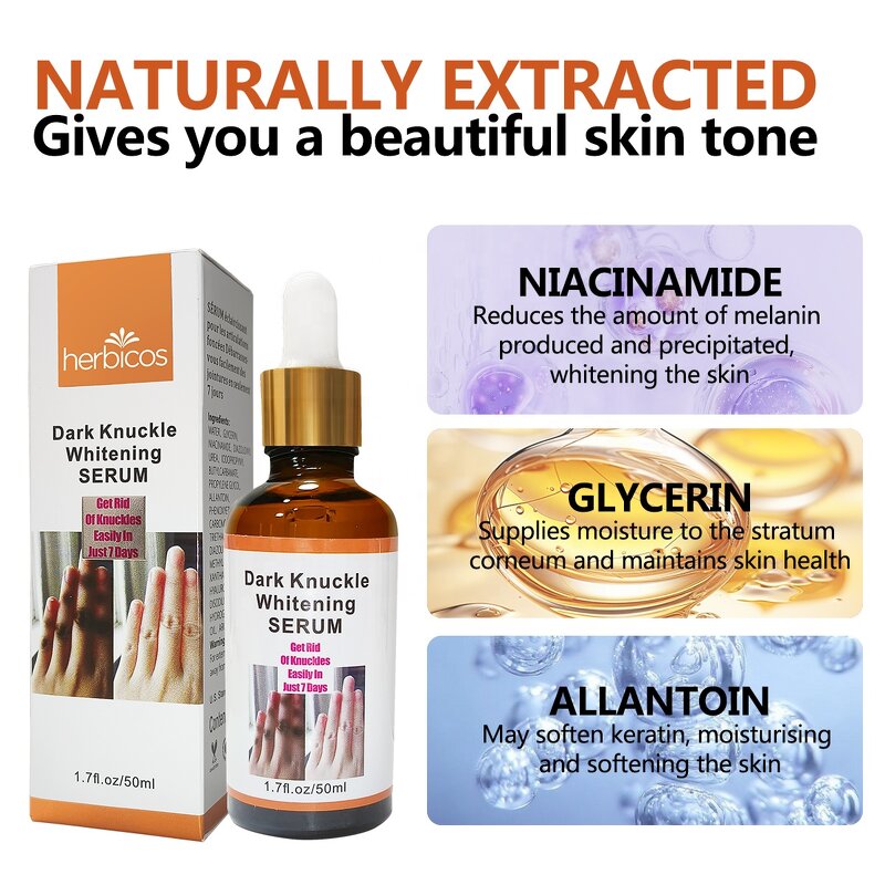 Knuckles Whitening Serum - Manufacturer - Wholesale Super Strength Skin Lightening Formula