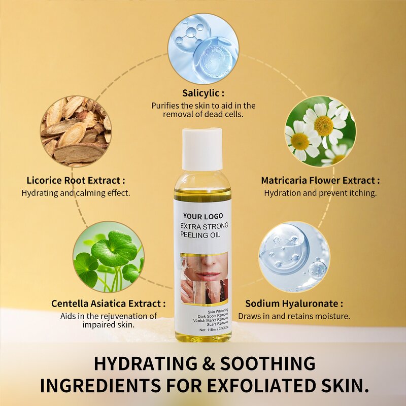 Orange Peeling Lotion - Manufacturer - Extra Strength Organic Black Skin Whitening Peeling Oil