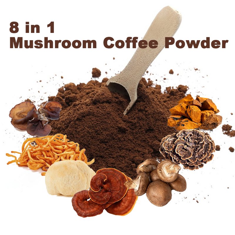 Mushroom Coffee Powder Manufacturer - Wellgreen CGMP 4-in-1 Slim Blend Instant